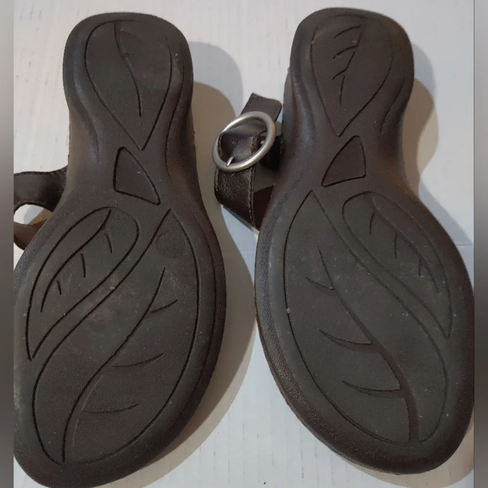 Canyon River Blues Mens Brown Leather Sandals Size‎ 7.5M 11894 Glen